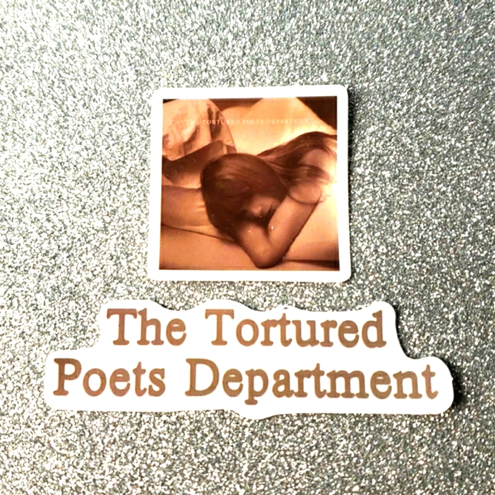 10/$10 Taylor Swift TTPD Waterproof Sticker Tortured Poets Department